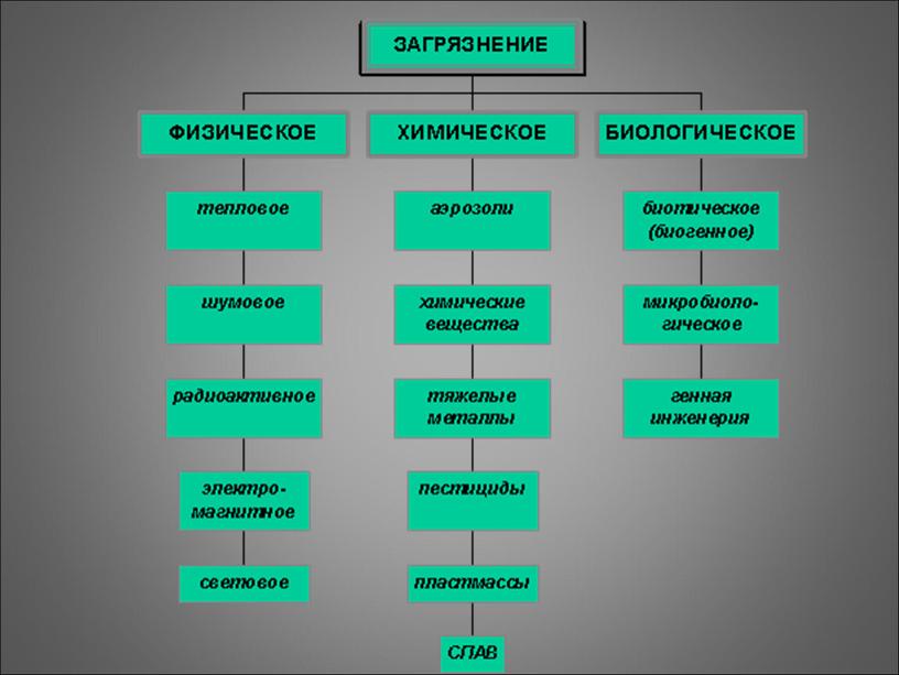 Загрязнение биосферы