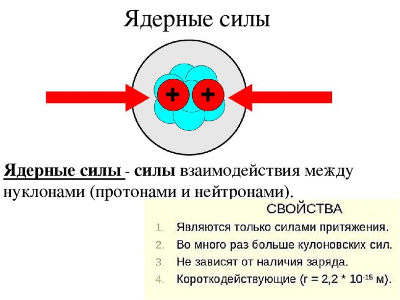 Презентация "Состав ядра. Ядерные силы. Ядерные реакции"