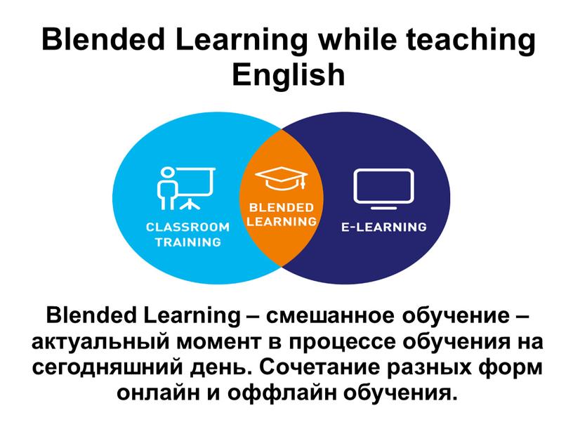 Blended Learning while teaching