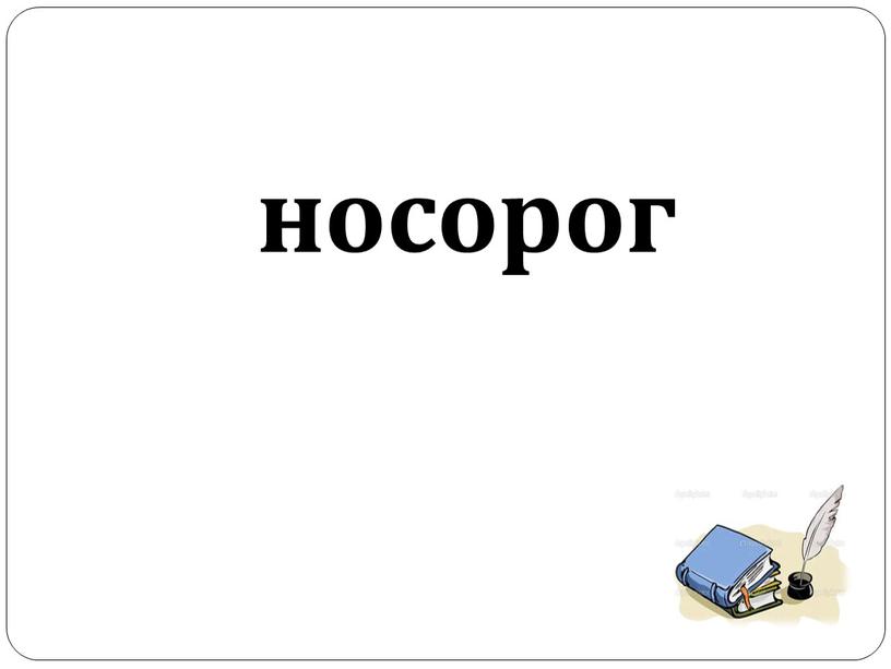 носорог