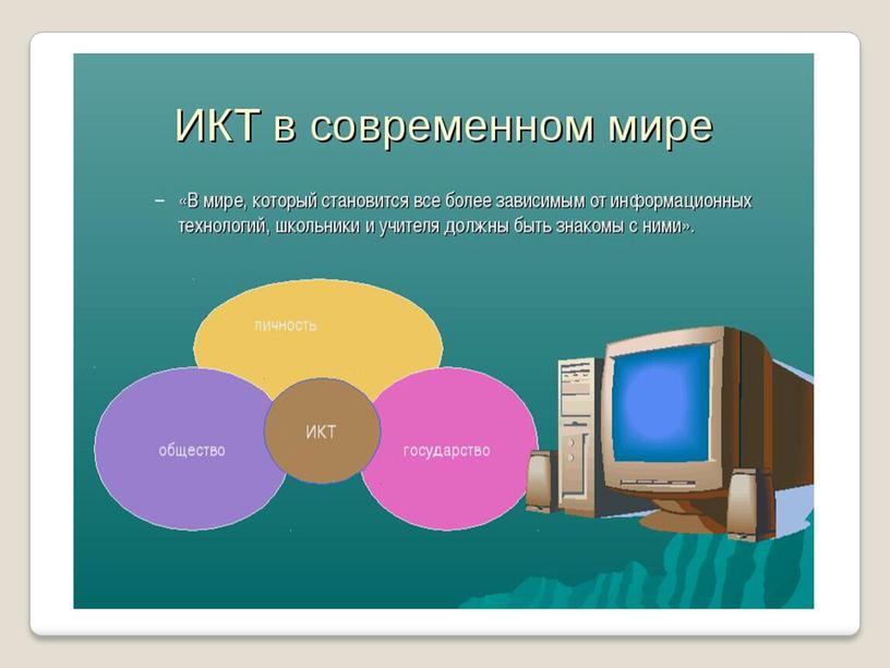 Презентация "Особенности использования ИКТ в обучении английскому языку"