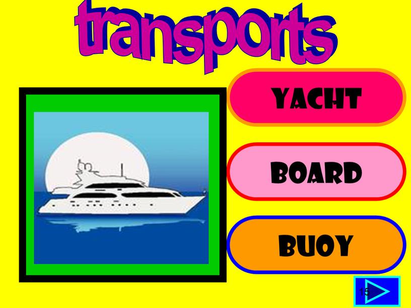 YACHT BOARD BUOY 15 transports