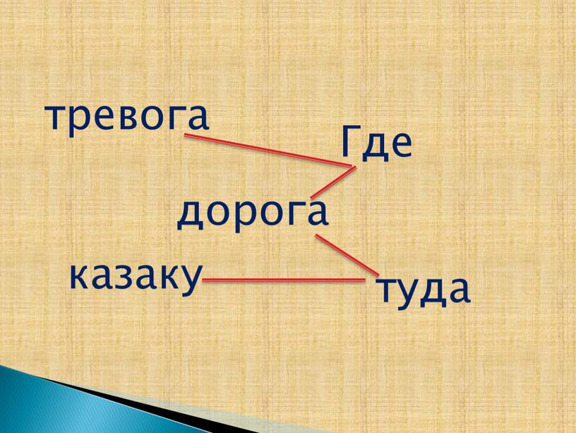 тревога Где дорога казаку туда