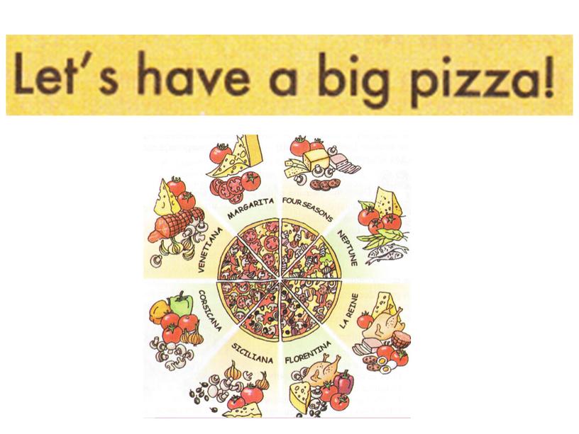 Презентация на тему "Let's have pizza"