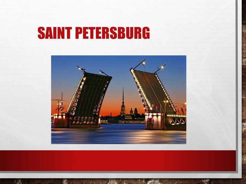 Saint Petersburg