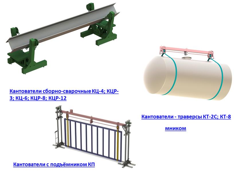 Кантователи сборно-сварочные КЦ-4;