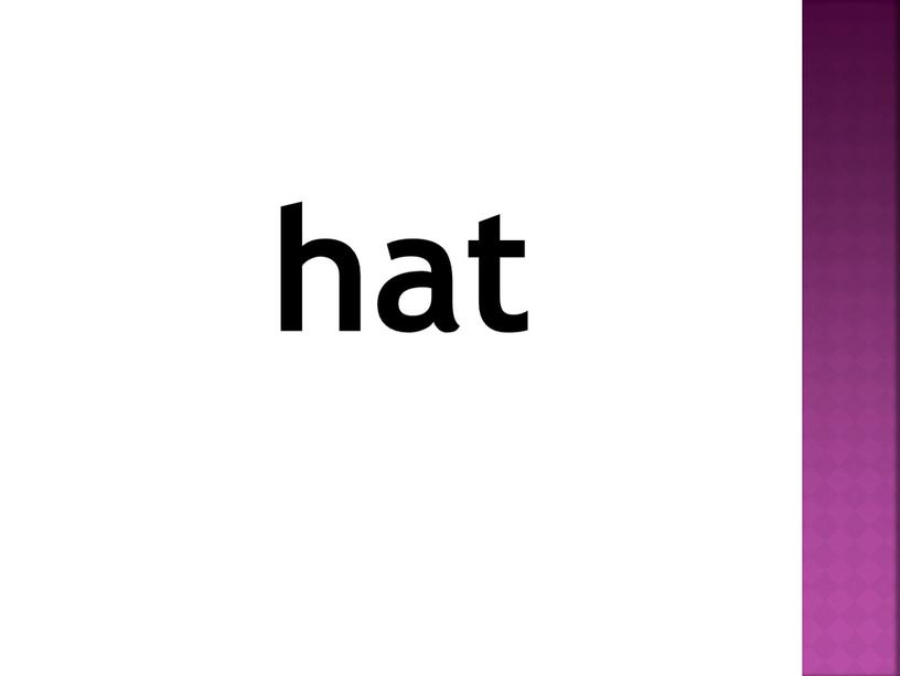 hat