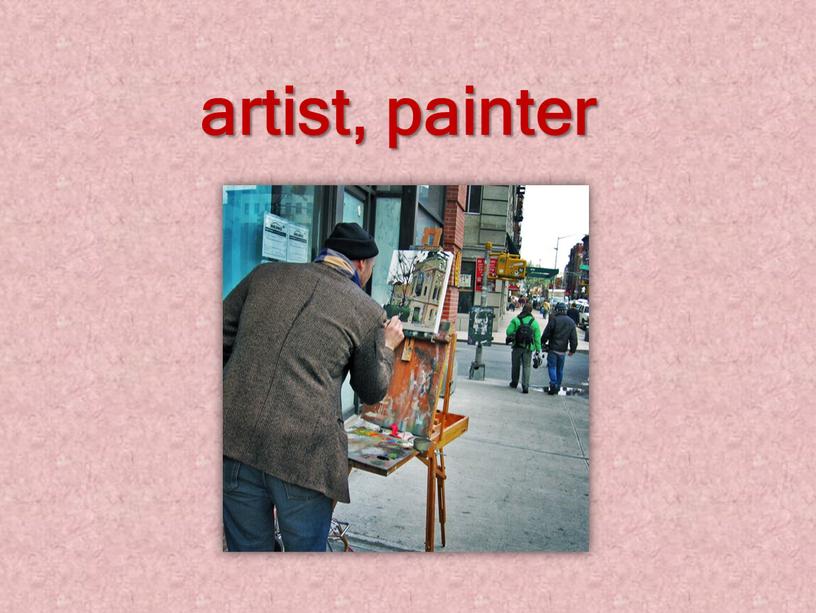 artist, painter