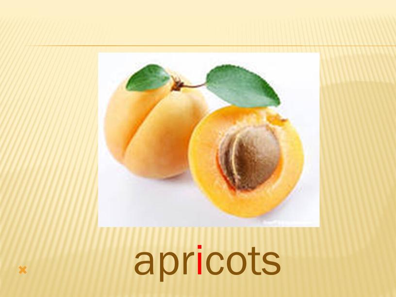 apricots