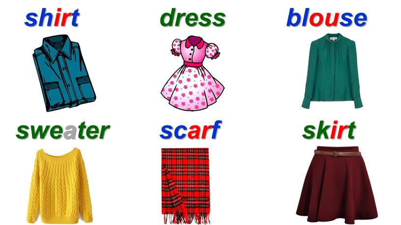 Start shirt dress blouse sweater scarf skirt