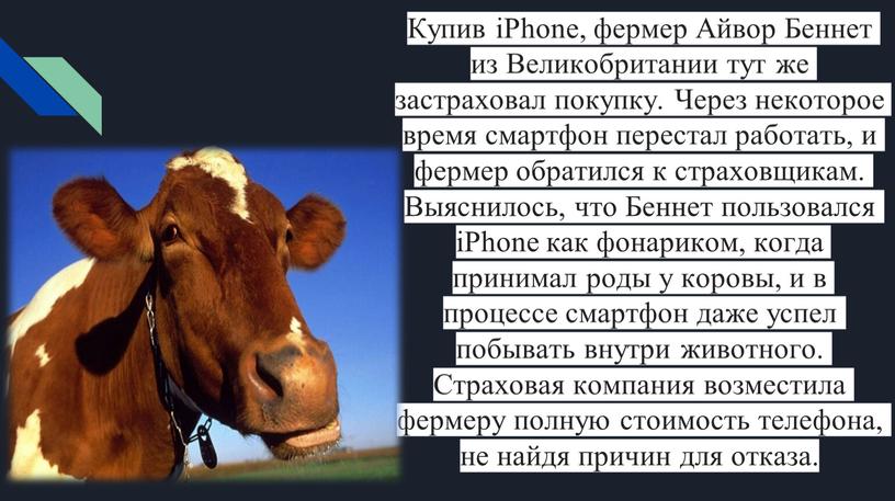 Купив iPhone, фермер Айвор Беннет из
