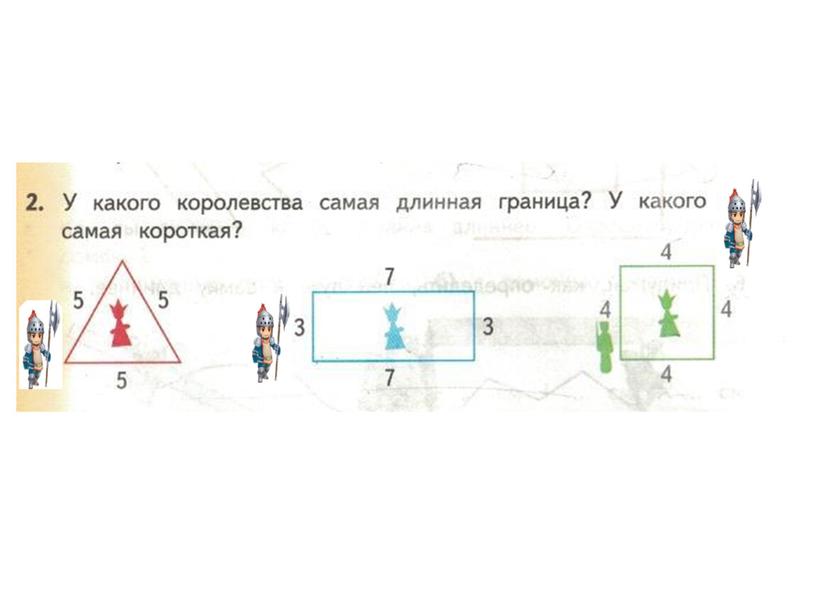 Презентация к уроку математики в 1 классе "Периметр"