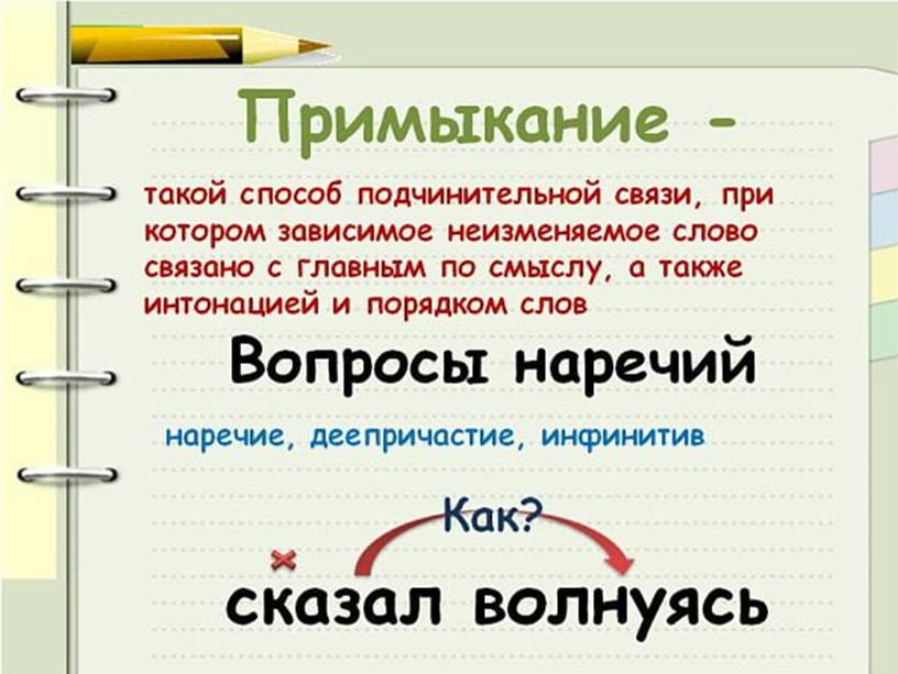 СЛОВОСОЧЕТАНИЕ. ВИДЫ ПОДЧИНИТЕЛЬНОЙ СВЯЗИ В СЛОВОСОЧЕТАНИИ. ТЕОРИЯ И ПРАКТИКА