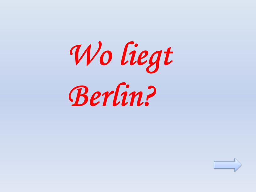 Wo liegt Berlin?