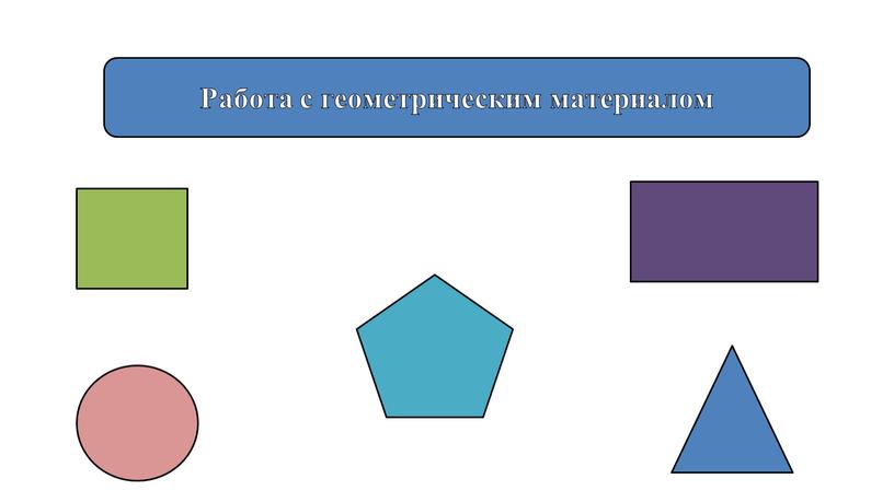 Работа с геометрическим материалом