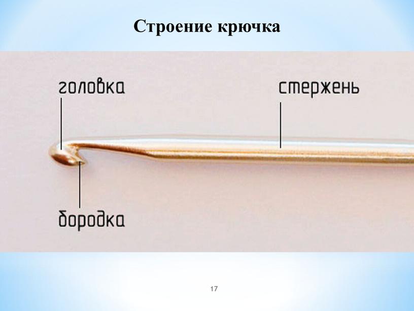 17 Строение крючка