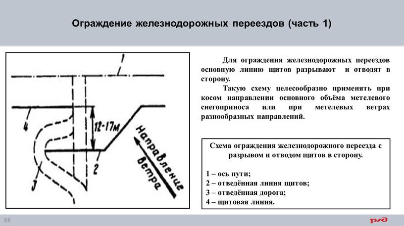 Ограждение железнодорожных переездов (часть 1)