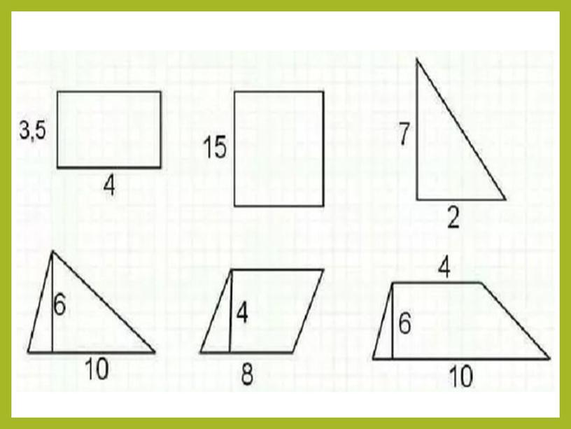 Презентация к уроку геометрии в 8 классе "Решение задач с помощью метода вспомогательной площади"