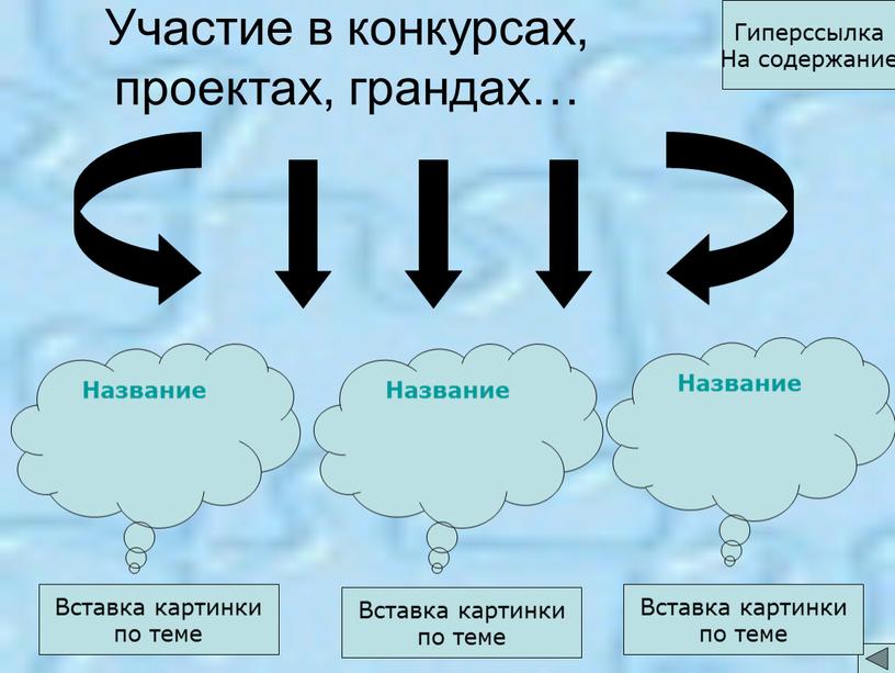 Участие в конкурсах, проектах, грандах…