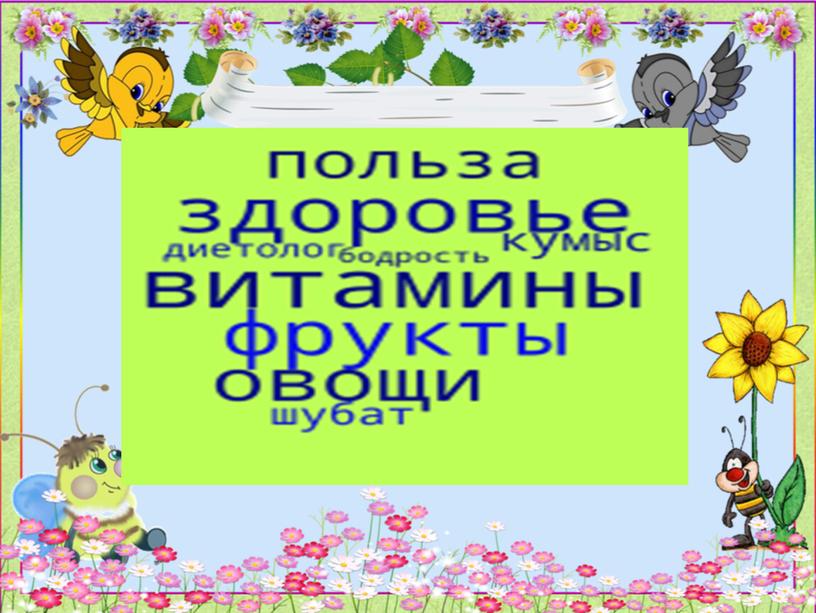 Презентация на тему:"Где искать витамины"