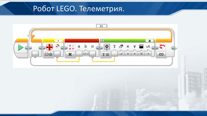 Робот LEGO. Телеметрия.