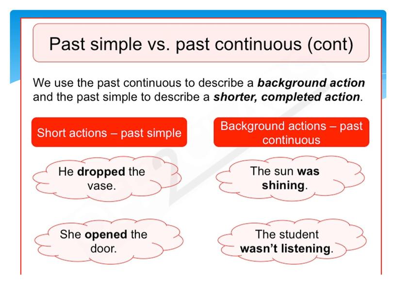 Past Continuous Tense