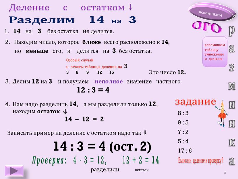 Находим число, которое ближе всего расположено к 14 , 2 вспоминаем