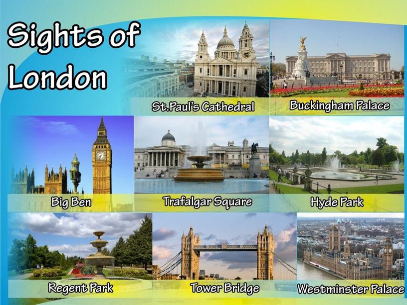 Презентация к уроку английского языка "London sightseeing tour", 5 класс
