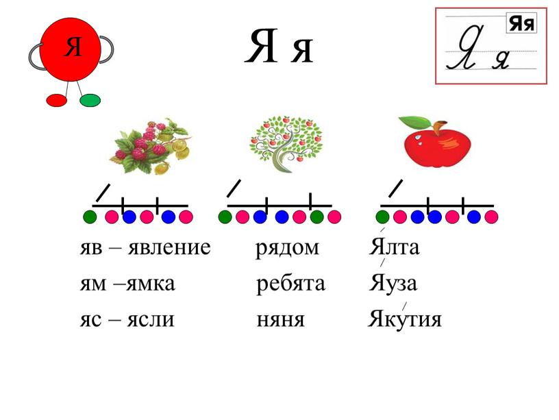 Я я яв – явление рядом