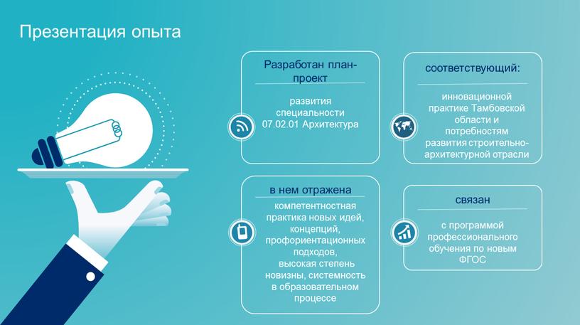 Презентация опыта