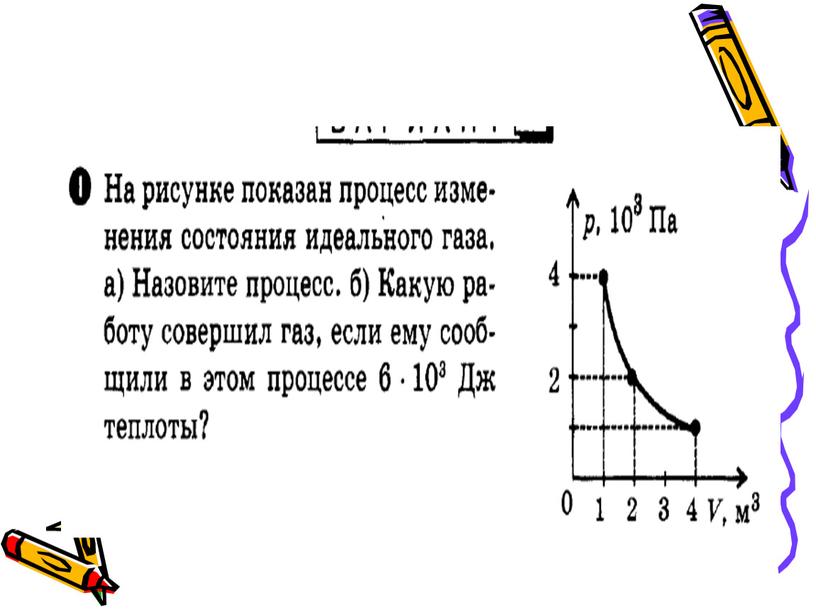 Презентация Первый закон термодинамики