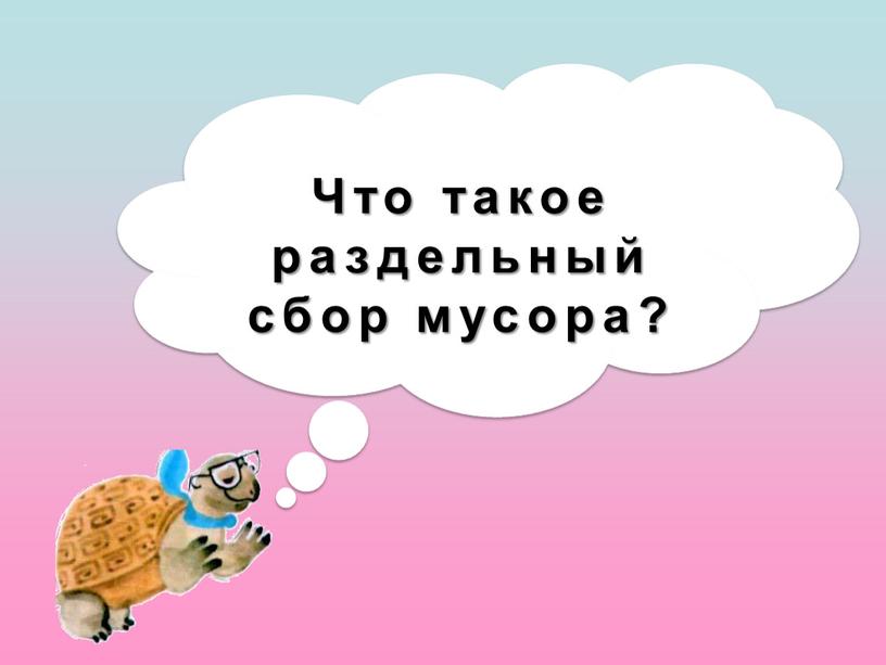 Что такое раздельный сбор мусора?