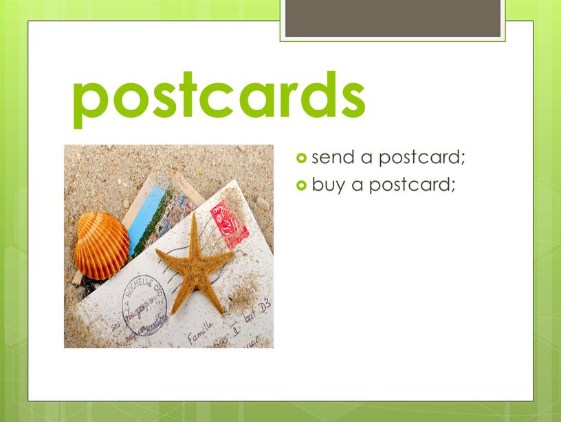 postcards send a postcard; buy a postcard;