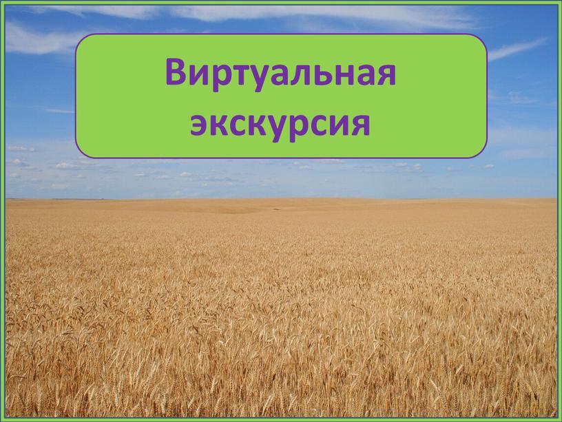 Виртуальная экскурсия