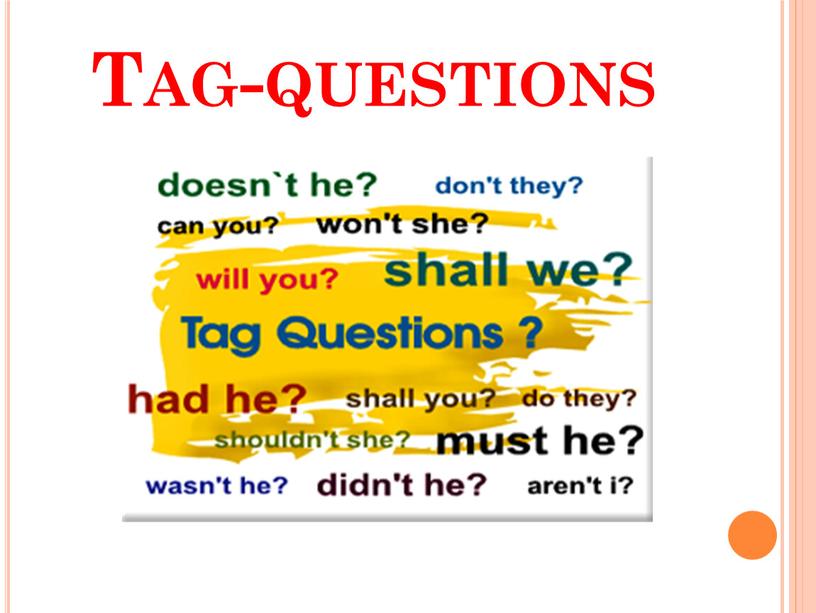 Tag-questions