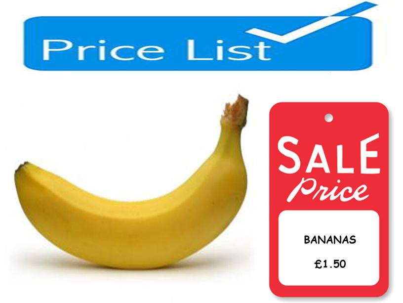 BANANAS £1.50