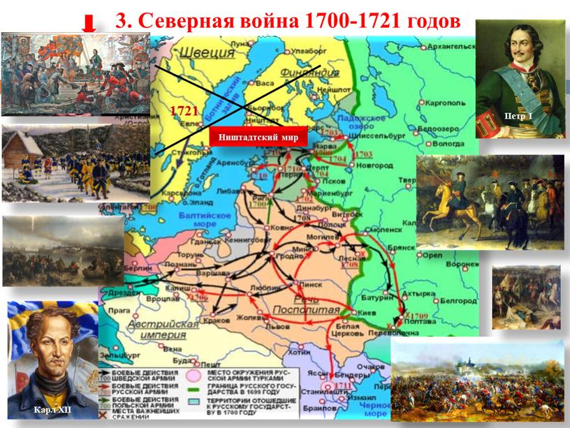 Северная война 1700-1721 годов