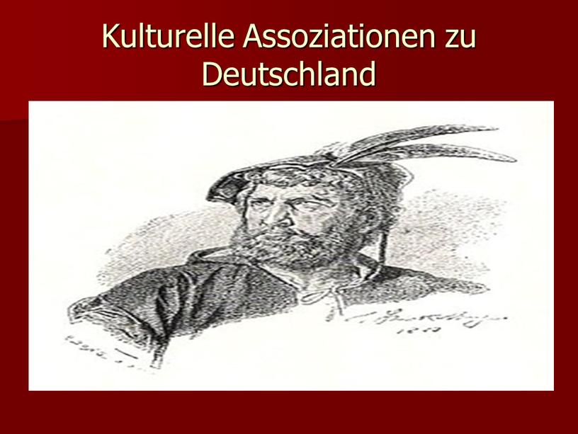 Kulturelle Assoziationen zu Deutschland