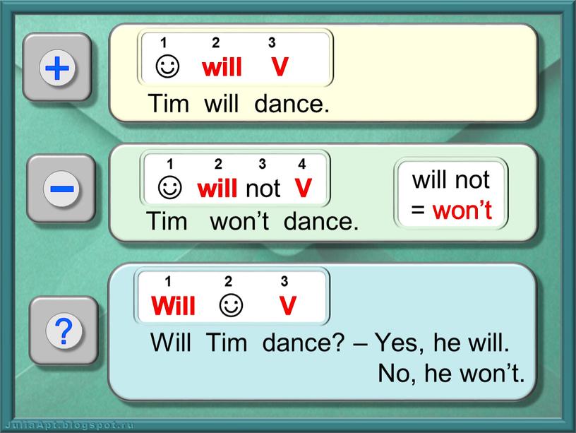 Will ☺ V Tim won’t dance
