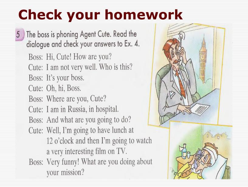 Check your homework