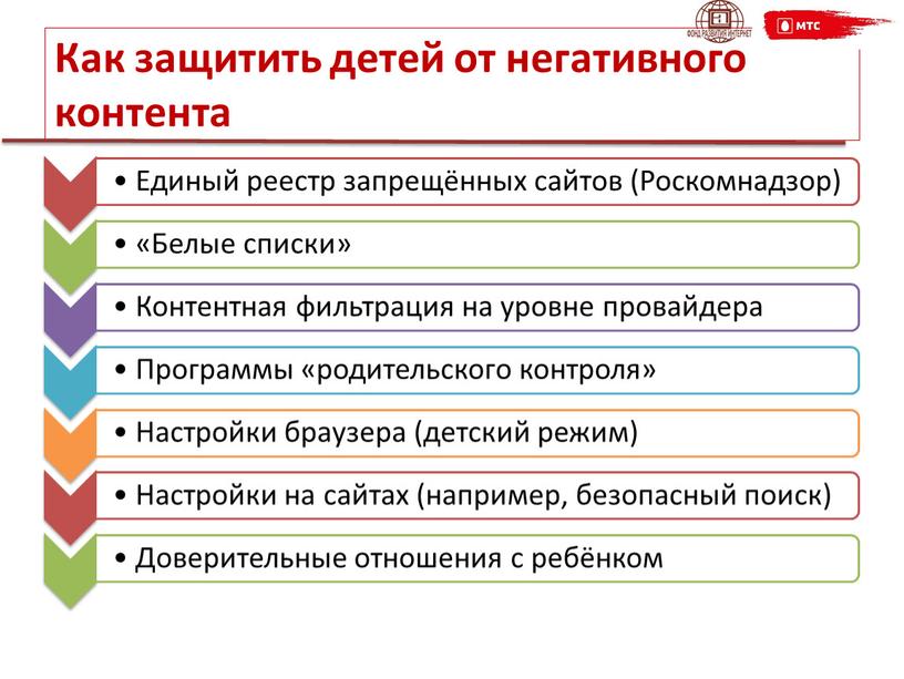 Как защитить детей от негативного контента