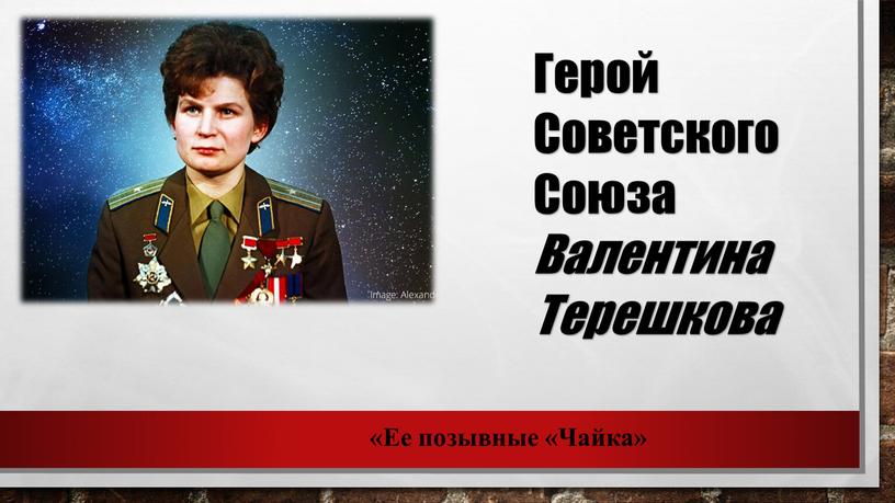 Ее позывные «Чайка» Герой Советского