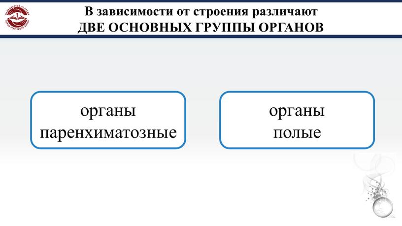 В зависимости от строения различают