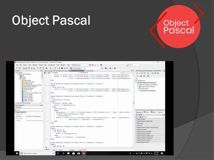 Object Pascal