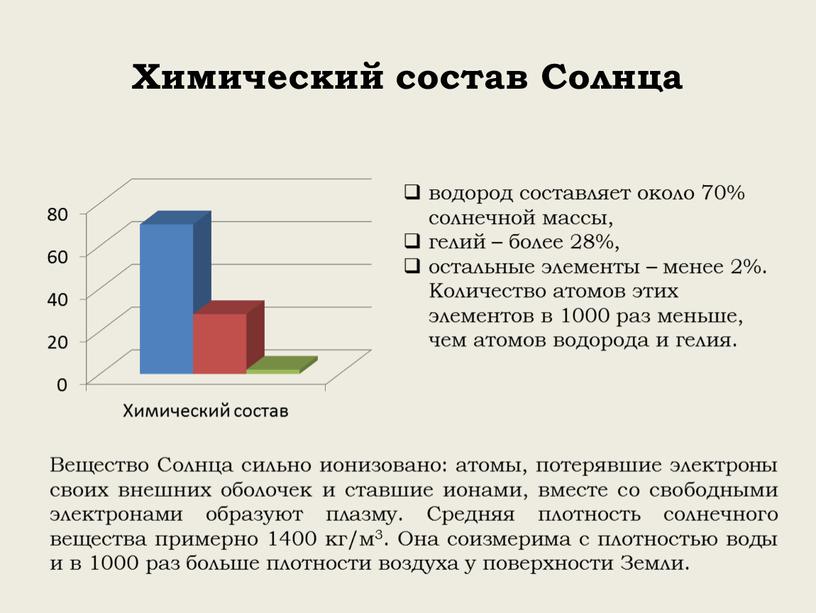 Количество атомов этих элементов в 1000 раз меньше, чем атомов водорода и гелия