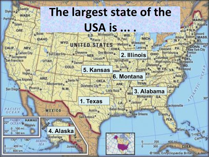 The largest state of the USA is