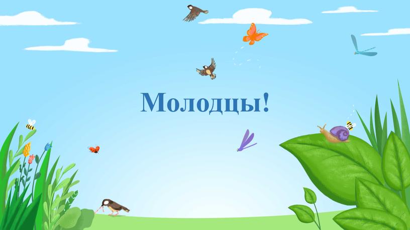 Молодцы!