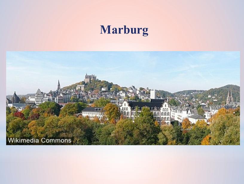 MARBURG Marburg