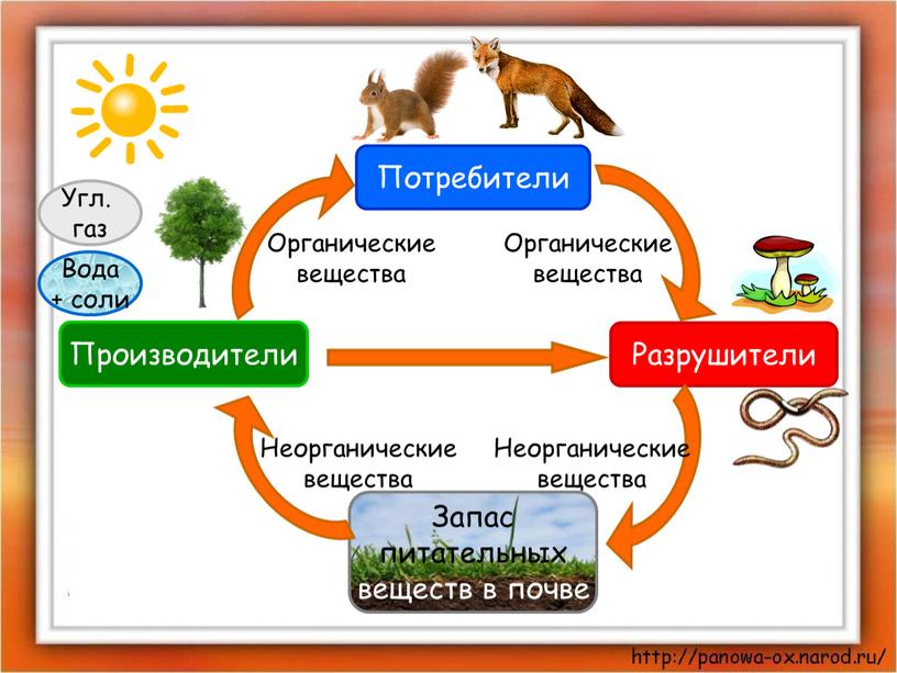 Производители Потребители Разрушители