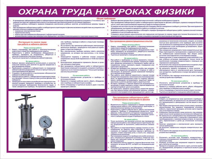 Охрана труда в образовательной организации